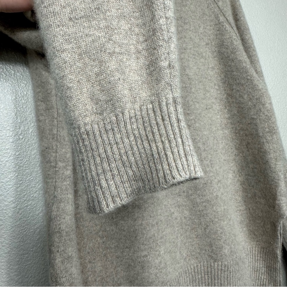 Jarbo turtle neck 100% cashmere sweater tan EUC‎ E - Picture 6 of 14